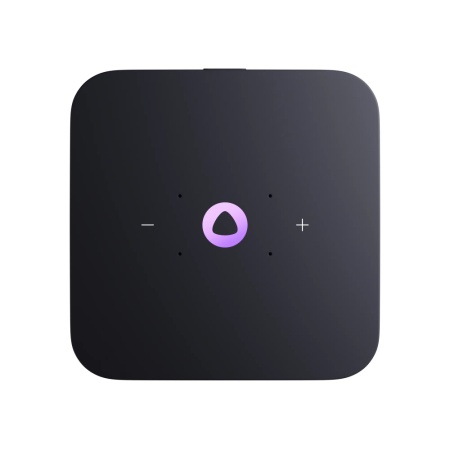 Умная колонка Яндекс Станция Миди с Алисой, с Zigbee, оранжевая